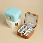 Candy-colored Jewelry Storage Box Pu- Leather Flip-top Jewelry Storage Box