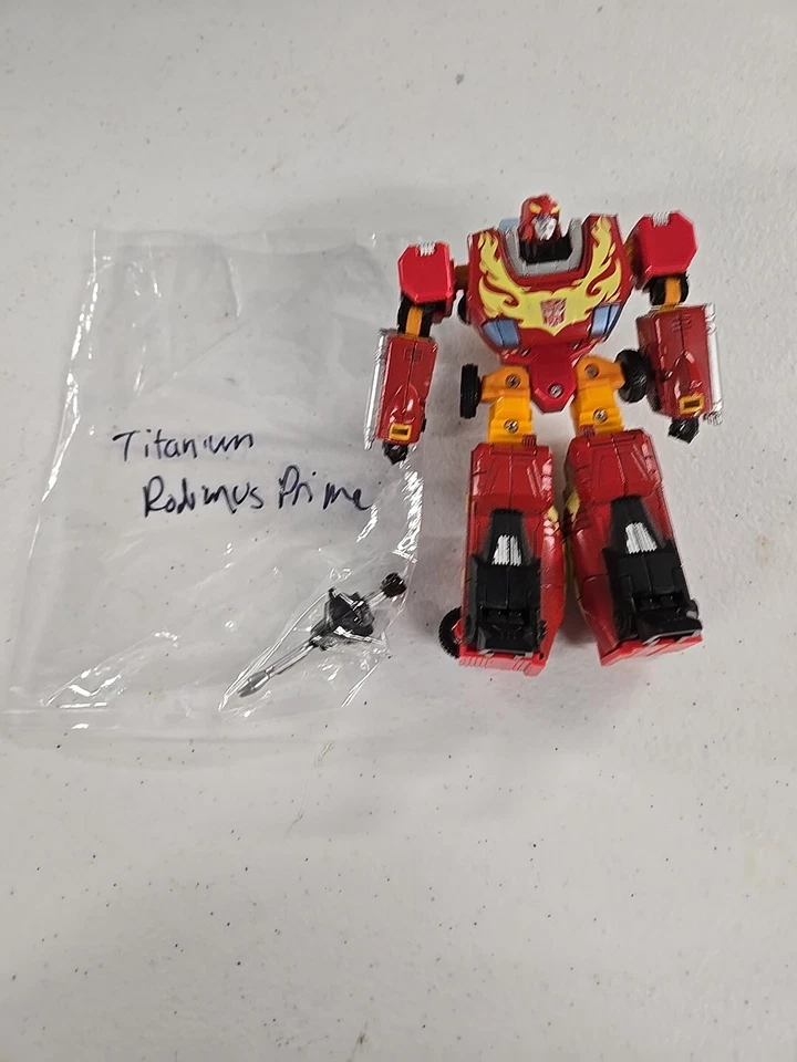 Transformers Titanium Series Rodimus Prime Diecast Missing Base - Image 1 of 1