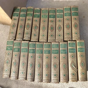 World's Greatest Literature 1936 Spencer Press Complete 20 Vol Set - Bild 1 von 14