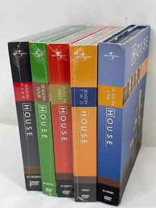 House M.D. DVD Seasons 1-5 Set (2-5 Still SEALED!) TV Show MD - Picture 1 of 15