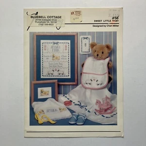 Imaginating Sweet Little Baby by Cheri Miller Counted Cross Stitch Sampler #58 - Picture 1 of 2