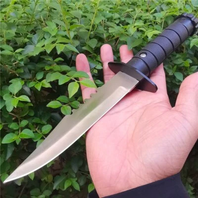 Sharp hunting knife for camping survival, suitable for climbing and fishing - Image 1 of 4
