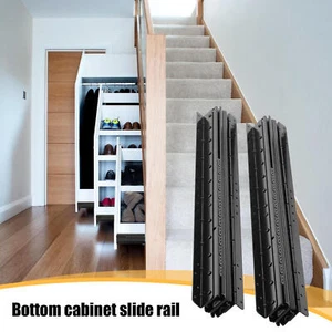 Undermount Heavy Duty Drawer Slides Full Extension Bottom Mounted 23-39In 260lb  - Picture 1 of 15