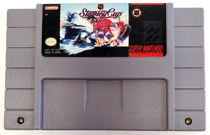 NHL Stanley Cup (Super Nintendo Entertainment System 1993)Tested & Working - Picture 1 of 3