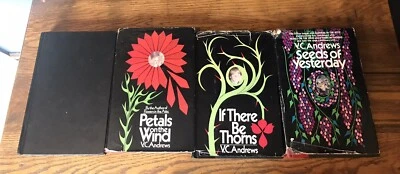 VC Andrews Flowers in the Attic Dollanganger Series Vintage HARDCOVER DJ - Image 1 of 4