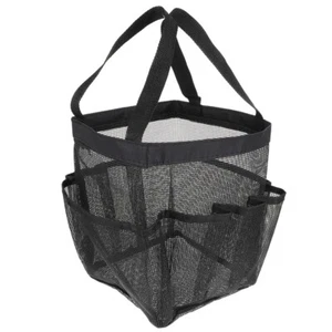 Portable Shower Tote Mesh Bathroom Basket Bath Shower Tote Bag Organizer - Picture 1 of 12