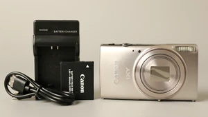 Canon PowerShot ELPH 360 HS / IXY 650 20.2MP Wi-Fi Digital Camera Silver Japan - Picture 1 of 19