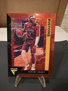 2020-21 Panini Flux Jerami Grant Red Mojo Prizm SP #d /49