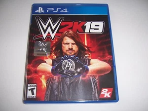Estuche de repuesto en caja original para Sony PlayStation 4 PS4 WWE 2K19 - Imagen 1 de 2