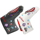 Hot Air Balloon Golf Blade Putter Cover Pu Leather Magnetic Closure Headcover