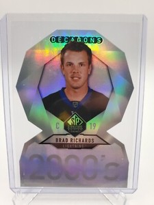 Brad Richards 2020-21 SP Signature Edition Legends 2000s Decagons