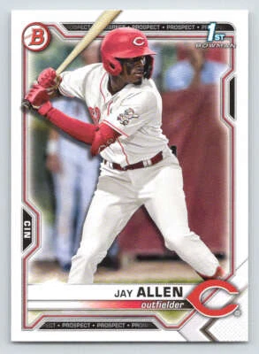 2021 Bowman Draft #BD11 Jay Allen (ref 223582) - Image 1 of 2