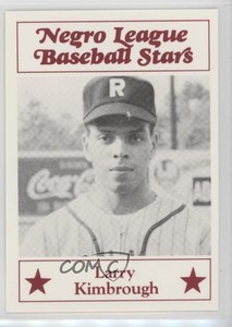 1986 Fritsch Negro League Baseball Stars Larry Kimbrough #37