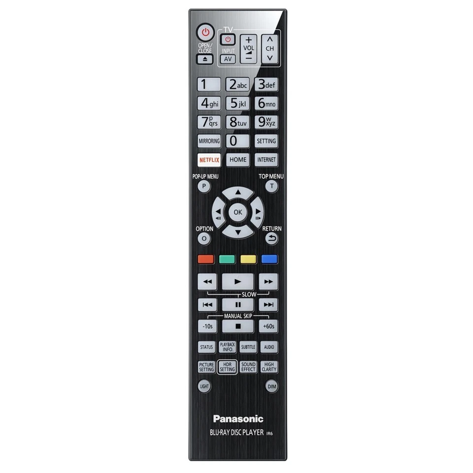 Panasonic Remote Control Handset N2QAYA000172 Genuine Original DP-UB9000 UB820 - Image 1 of 1