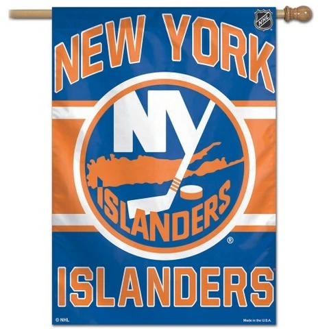 NEW YORK ISANDERS 28"X40" HOUSE FLAG WALL BANNER NHL LICENSED USA SELLER QUALITY Cover