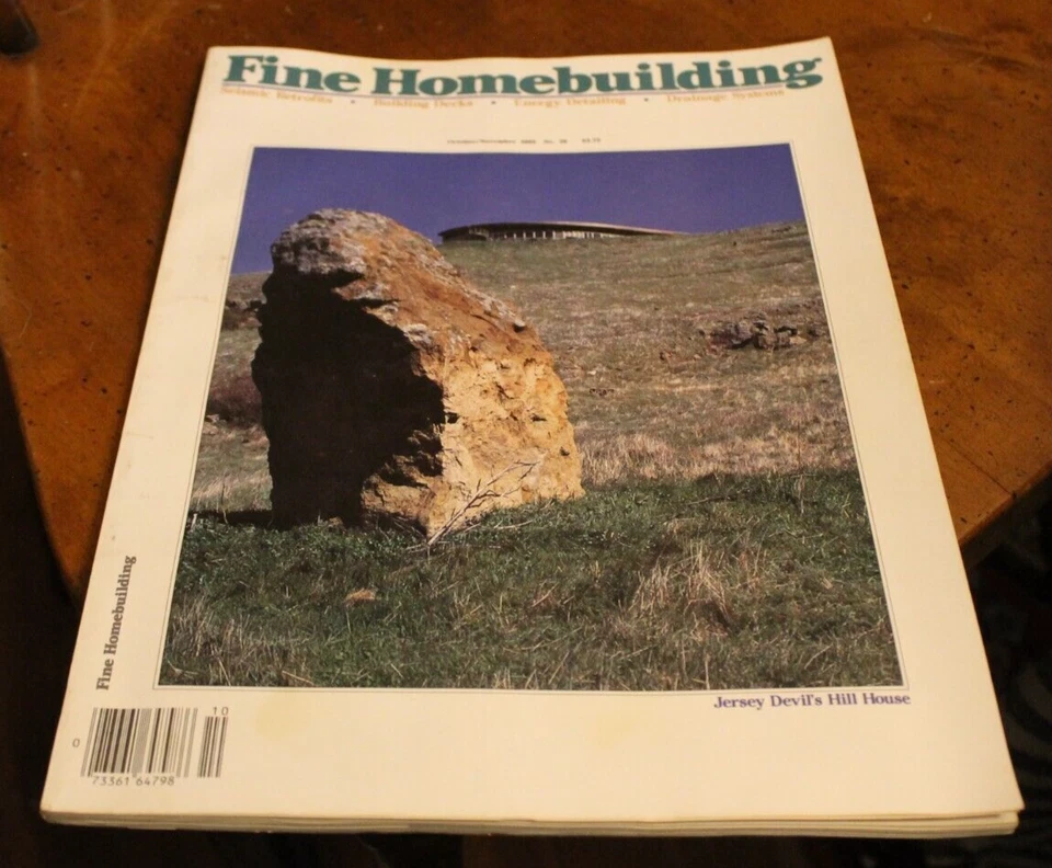 Fine Homebuilding ~ Oct/Nov 1985 ~ Jersey Devil's Hill House - Image 1 of 1