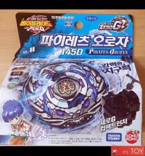 Takara Tomy Metal Beyblade Zero G BBG08 Pirates Orojya 145D Launcher set Korea