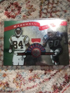 1999 Playoff Prestige Ssd Alma Maters Jumbos Randy Moss Troy Brown #AM4 - Picture 1 of 2