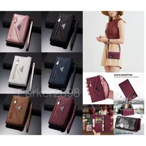 Case for Xiaomi 11T 11U 11 10T 9 10 Pro Lite POCO X3 Crossbody Leather Wallet - Picture 1 of 48