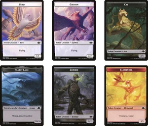 [MTG] Full Bulk List of All Dominaria Remastered Tokens (DMR) (NM-HP) - Bild 1 von 17