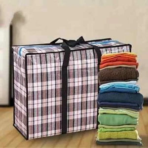 2 Multipurpose Bags Durable Reusable Laundry Shopping Storage Moving more MEDIUM - Picture 1 of 8