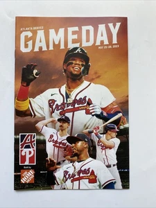 OUTKAST SGA Atlanta Braves Baseball 2023 Official Gameday Program vs PHI Acuna - Picture 1 of 2