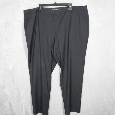 WILDFANG Black Career Plus Size 20 W Dress Pants Straight Leg Trousers - Image 1 of 4