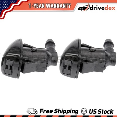Par Dorman - AJUDA Bico de Lavadora de Para-brisa Compatível com 2003 2004 2005 Toyota Sienna - Imagem 1 de 4