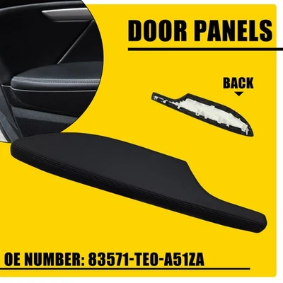 Cubierta de reposabrazos del panel de la puerta del lado del conductor delantero para Honda Accord cupé 2008 2009-2012 Foto 1 de 4