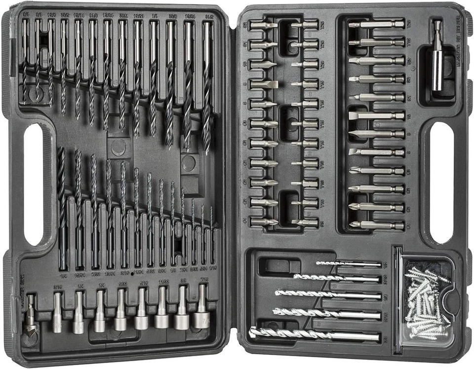 BLACK+DECKER 109-Piece Drill & Screwdriver Bit Set Combo BDA91109 1 Latch Broke - Image 1 of 4