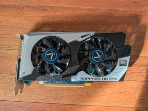 Sapphire AMD Radeon HD 7770 Graphics Card 1GB GDDR5 PCIe 3.0 x16 - Picture 1 of 2