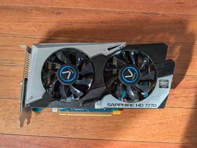 Sapphire AMD Radeon HD 7770 Graphics Card 1GB GDDR5 PCIe 3.0 x16 - Image 1 of 2