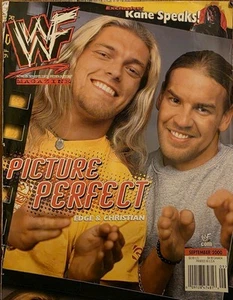 WWF Magazine September 2000 EDGE & CHRISTIAN - Picture 1 of 17