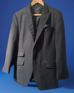 TOM FORD TAILORED GREY CHECK SPORTS JACKET/BLAZER UK 38 EU 48 - Picture 1 of 15
