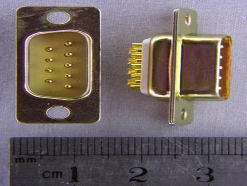 5 SPC Technologies DE-9PMP 9 Pin Male D-Sub Connectors - Image 1 of 1