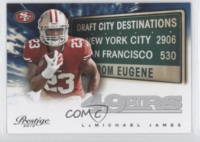 2012 Playoff Prestige Draft City Destinations LaMichael James #21 Rookie RC - Image 1 of 2