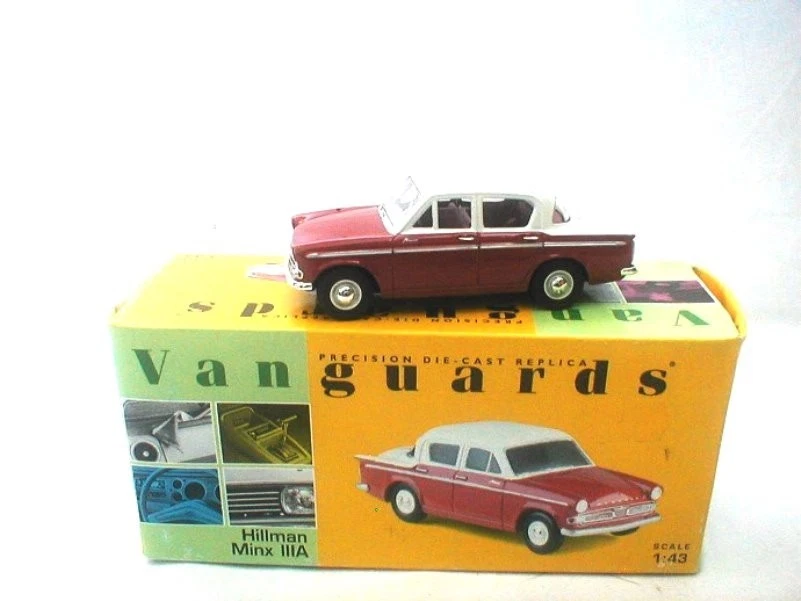 Corgi Vanguards Hillman Minx 111A  Ember Red and Cream   VA06800 - Image 1 of 1