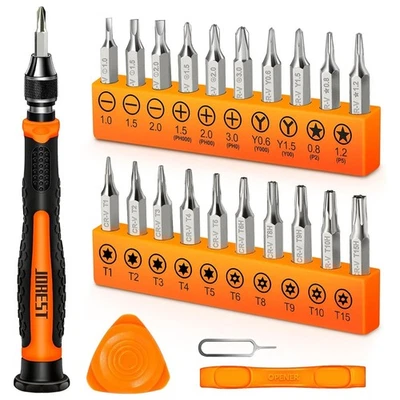 JOREST 24Pcs Feinmechaniker Schraubendreher Set, Mini Werkzeug Kit mit Torx T... - Bild 1 von 4