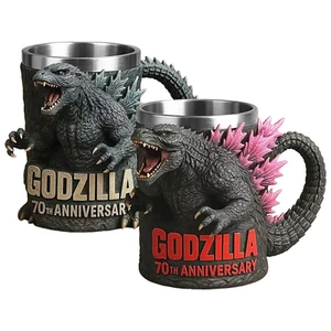 New Cup Godzilla 70th Anniversary 3D Mug Godzilla Anniversary Resin Mug gift - Picture 1 of 13