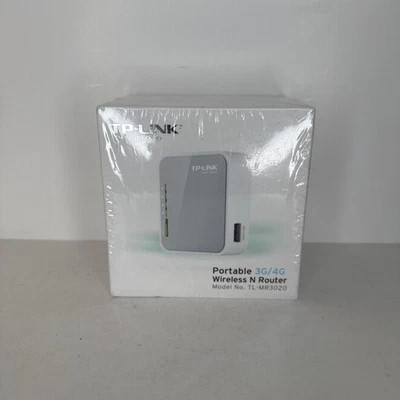 TP-Link Portable 3G/4G Wireless N Router 150 Mbps TL-MR3020 NEW SEALED - Image 1 of 4