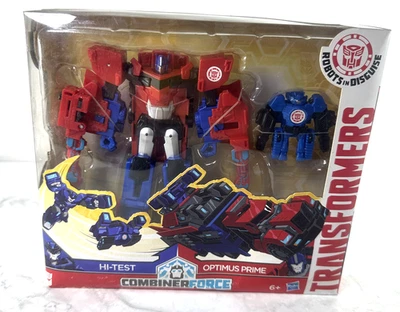 TRANSFORMERS COMBINER FORCE ACTIVATOR HI-TEST & OPTIMUS PRIME NUOVO IMBALLATO - Immagine 1 di 4