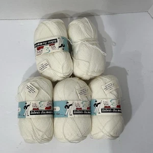 Lot Of 5 Joseph Galler's Laines Du Marin yarn made in France 100% Virgin Wool - Picture 1 of 9