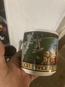 Taza de colección Johnson Space Center Houston años 80 ISS Estación Espacial Transbordador NASA - Imagen 1 de 4