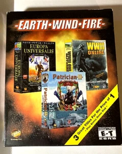 Earth-Wind-Fire 3-Game PC CD-ROM Big Box Brand New Sealed - Picture 1 of 6