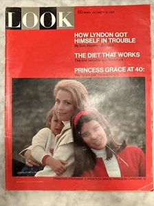 Vintage Look Magazine December 16, 1969 - Princess Grace, Stephanie & Caroline - Picture 1 of 2