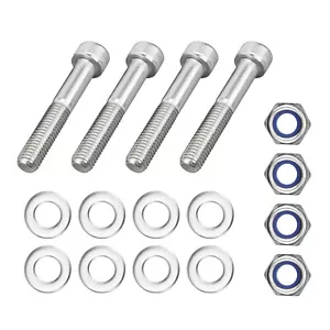 Front Shock Bolts Washers Nuts Kit For Yamaha Wolverine Warrior Banshee 350 - Picture 1 of 5