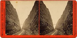C.P.R.R Hart/Watkins Serie # 9 Bloomer Cut aus der Mitte 1860er Jahre - Bild 1 von 2