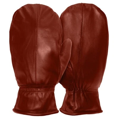 Guantes de cuero Park City para mujer con forro de piel de conejo de Pratt and Hart Foto 1 de 2