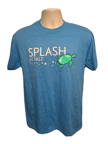 2016 Fall Splash at Yale University Adult Medium Blue TShirt Cover
