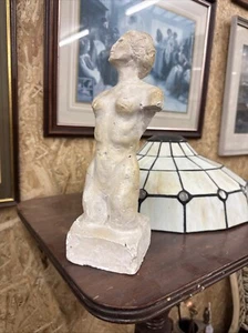Atemberaubende Skip Wellever "Nude Male Torso" Skulptur Statue - 12,5 Zoll groß - Bild 1 von 5